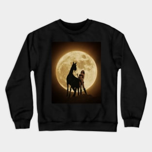 Moon Woman Crewneck Sweatshirt